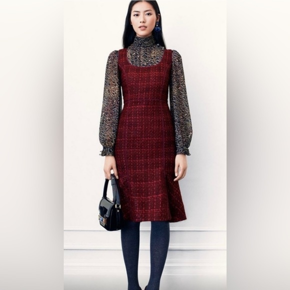 Tory Burch Drew Dress Sz 2 - Picture 3 of 6